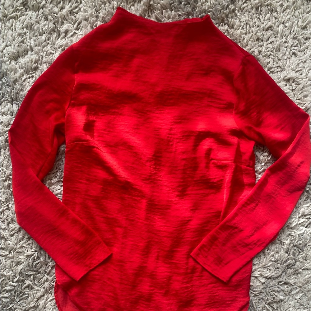 H&M Mock Neck Blouse